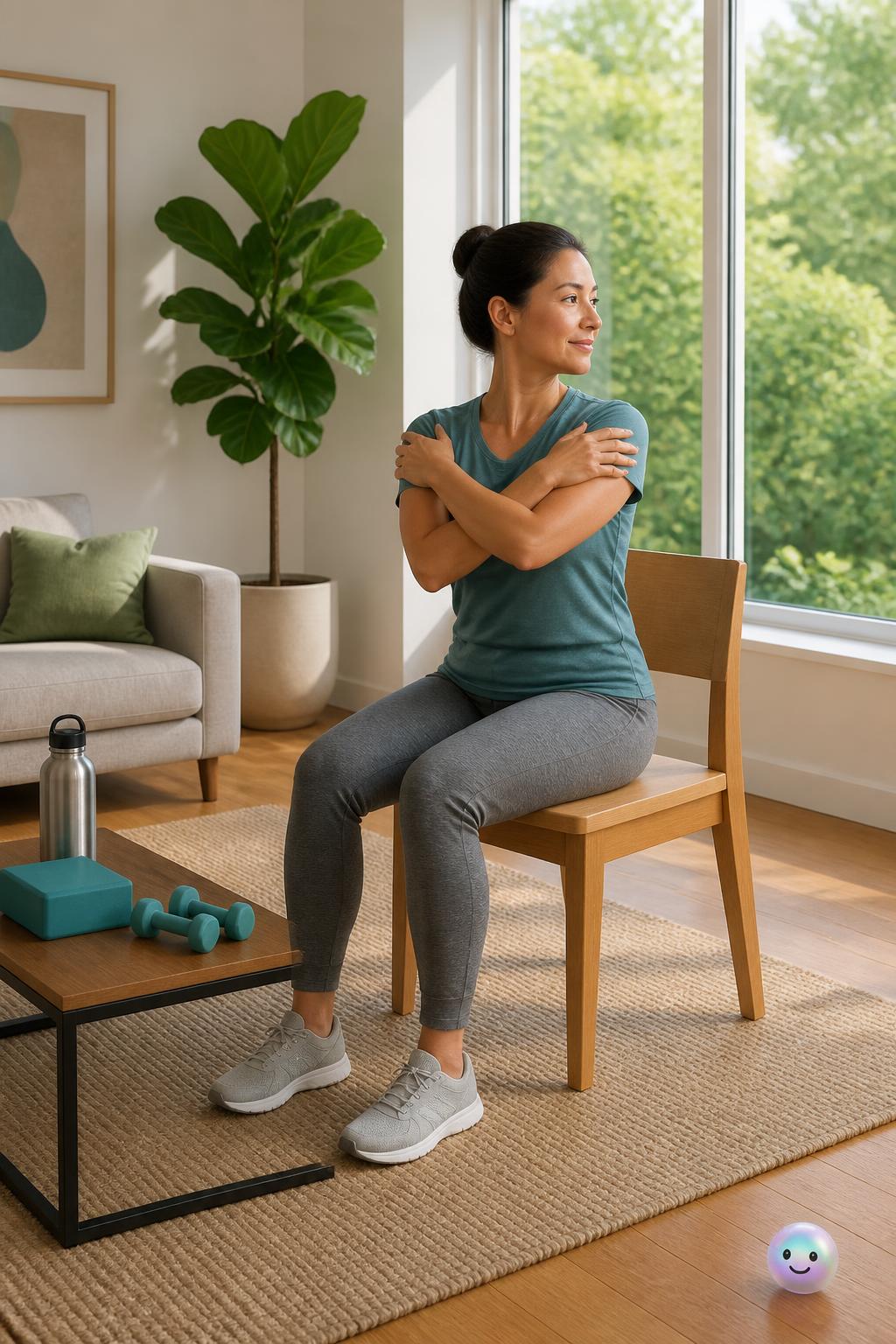 Sitting down actually forces your stabilizer muscles to work twice as hard.