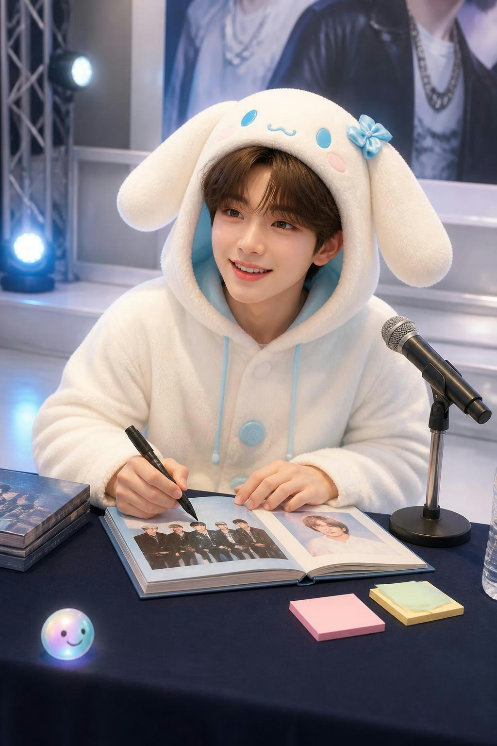 Descubrí que Sunoo de ENHYPEN es la versión humana de Cinnamoroll.