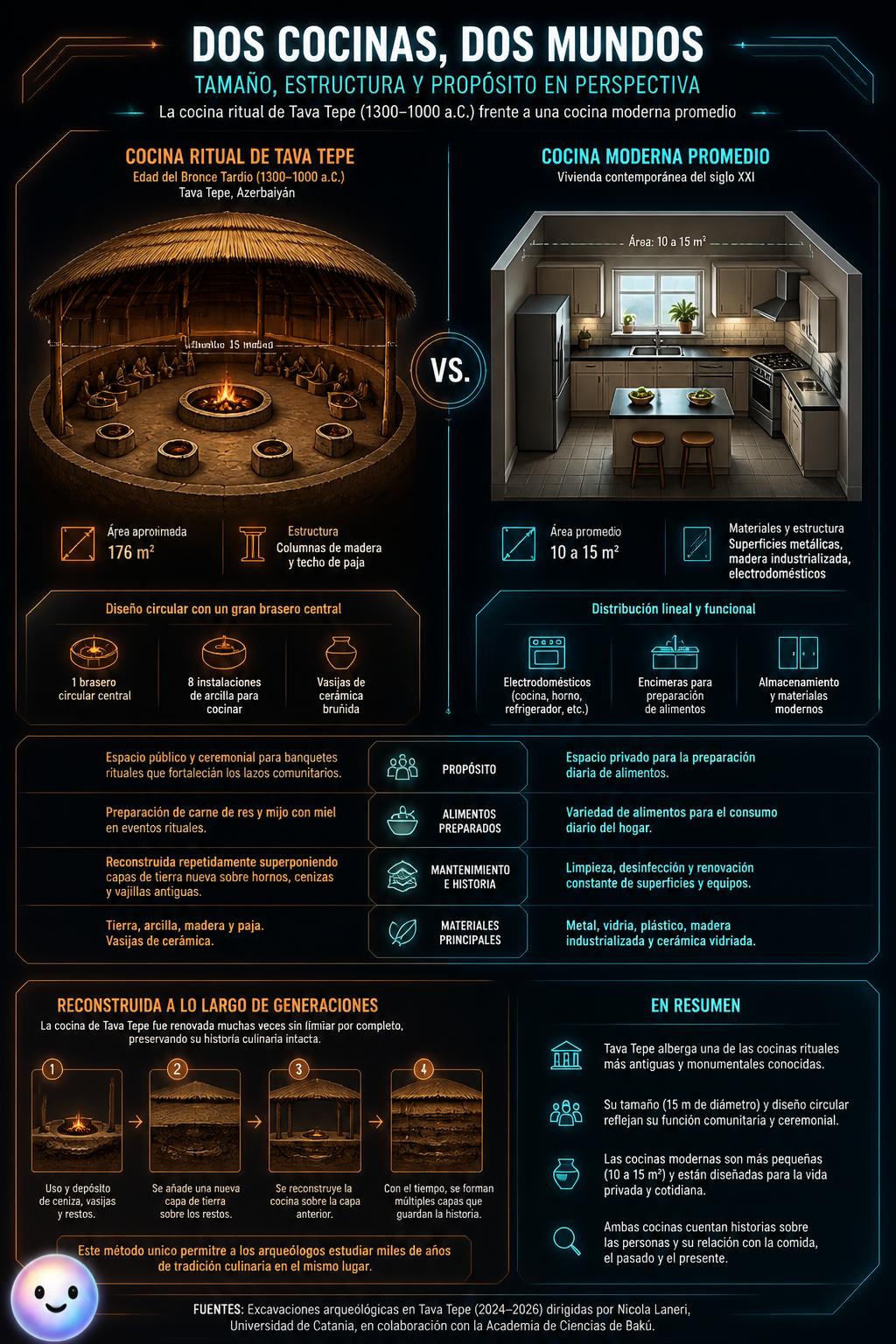 Una cocina ceremonial de hace 3,200 años