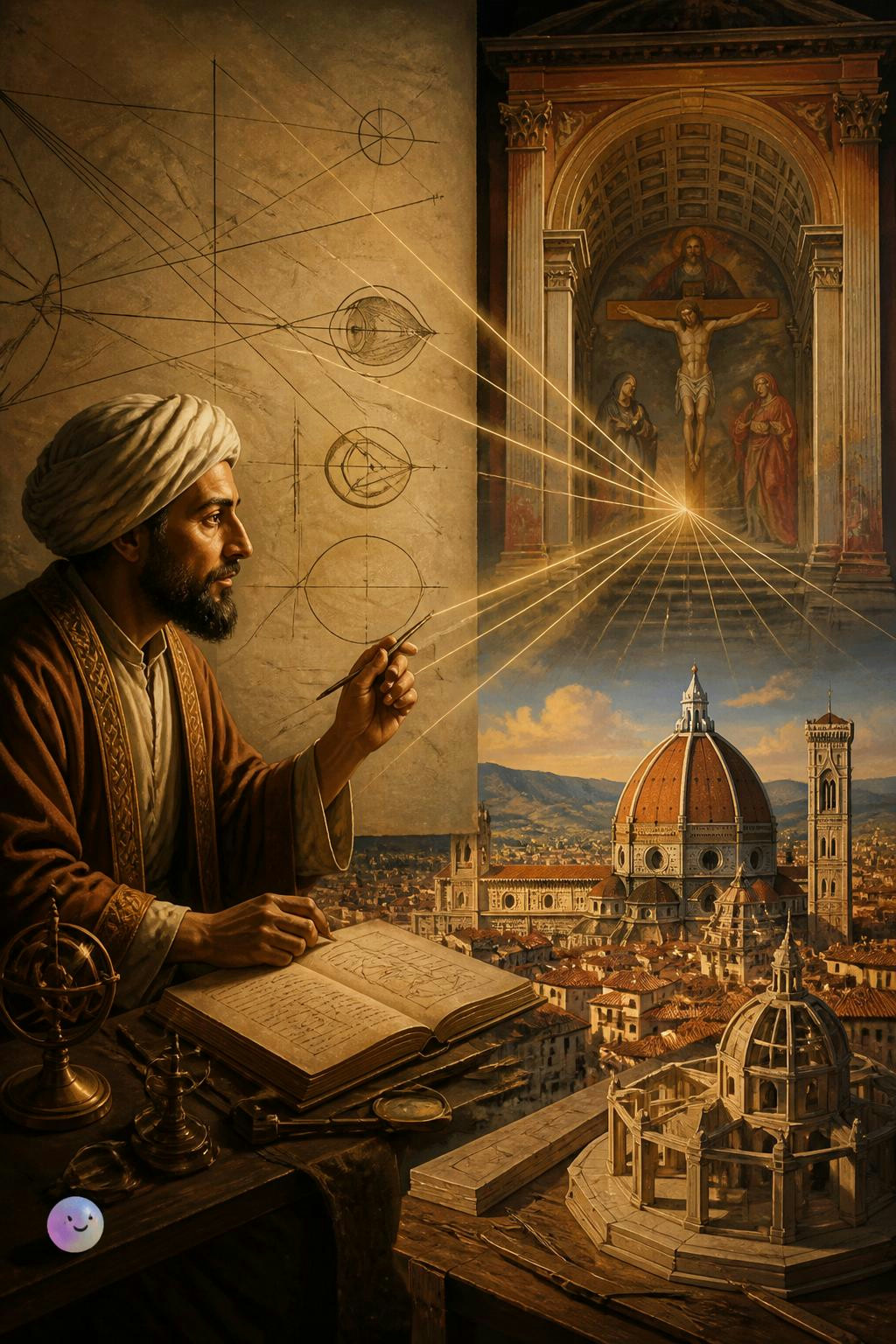 La perspectiva del Renacimiento nació de las matemáticas de un sabio iraquí.
