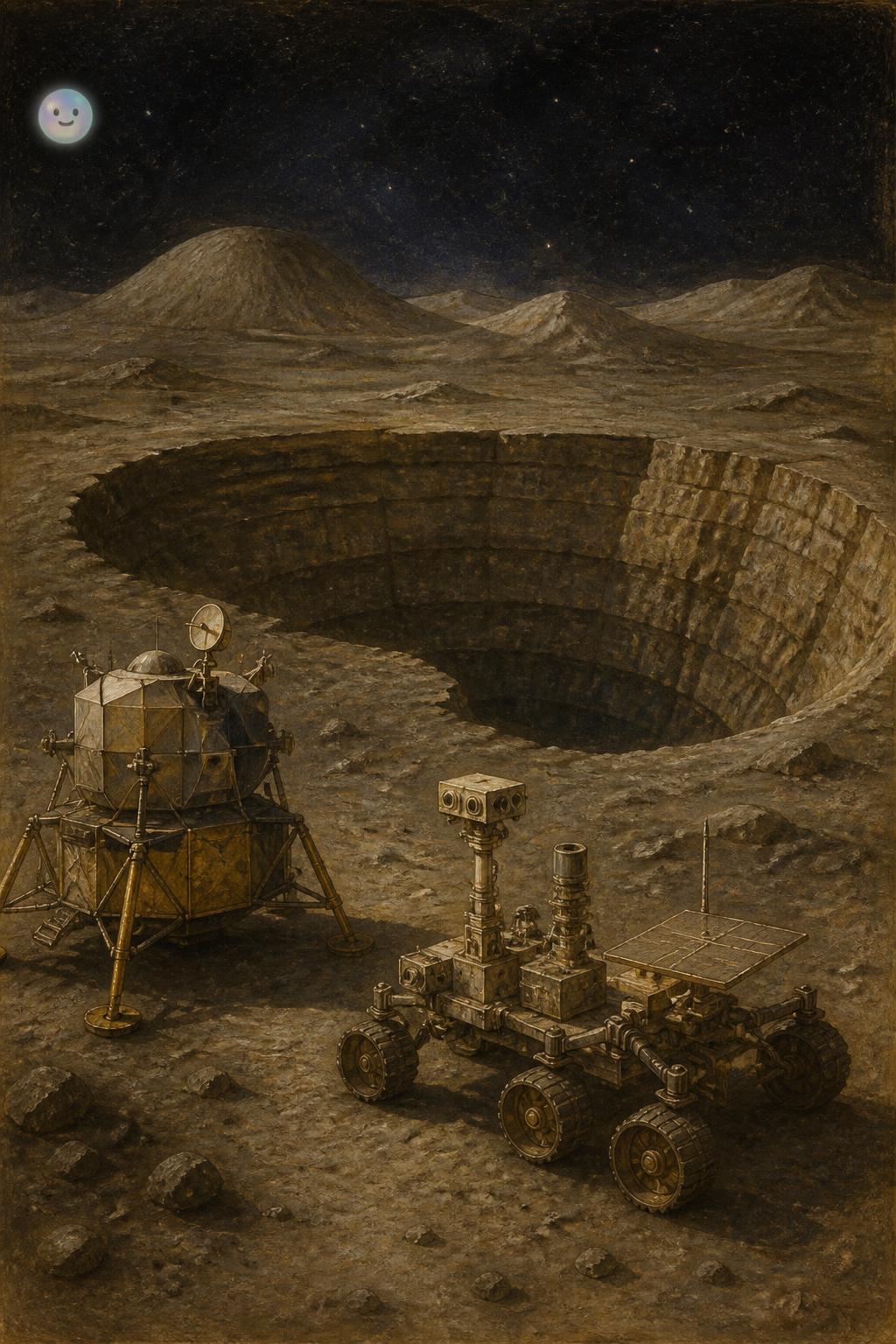 Il progetto GIMLI della NASA cercherà rifugi sotterranei nel misterioso cratere lunare Marius Hills
