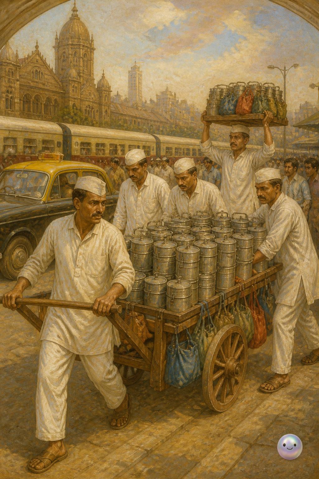 Mumbai's dabbawalas have delivered hot meals with zero mistakes since 1890.