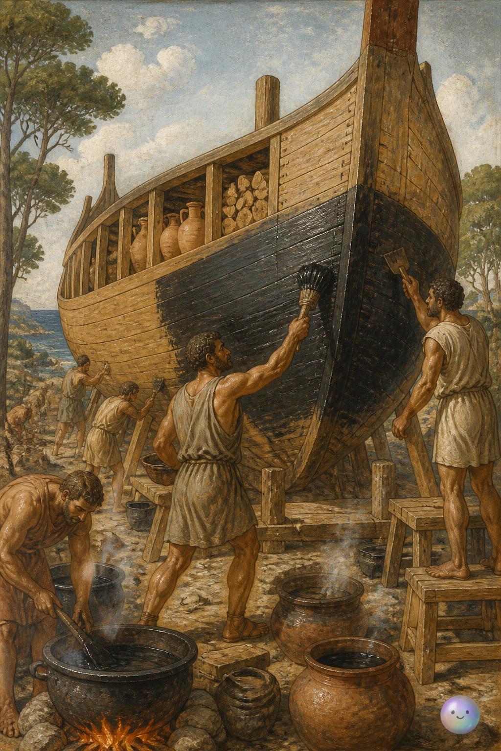 A 2,200-Year-Old Ship's Sticky Secret