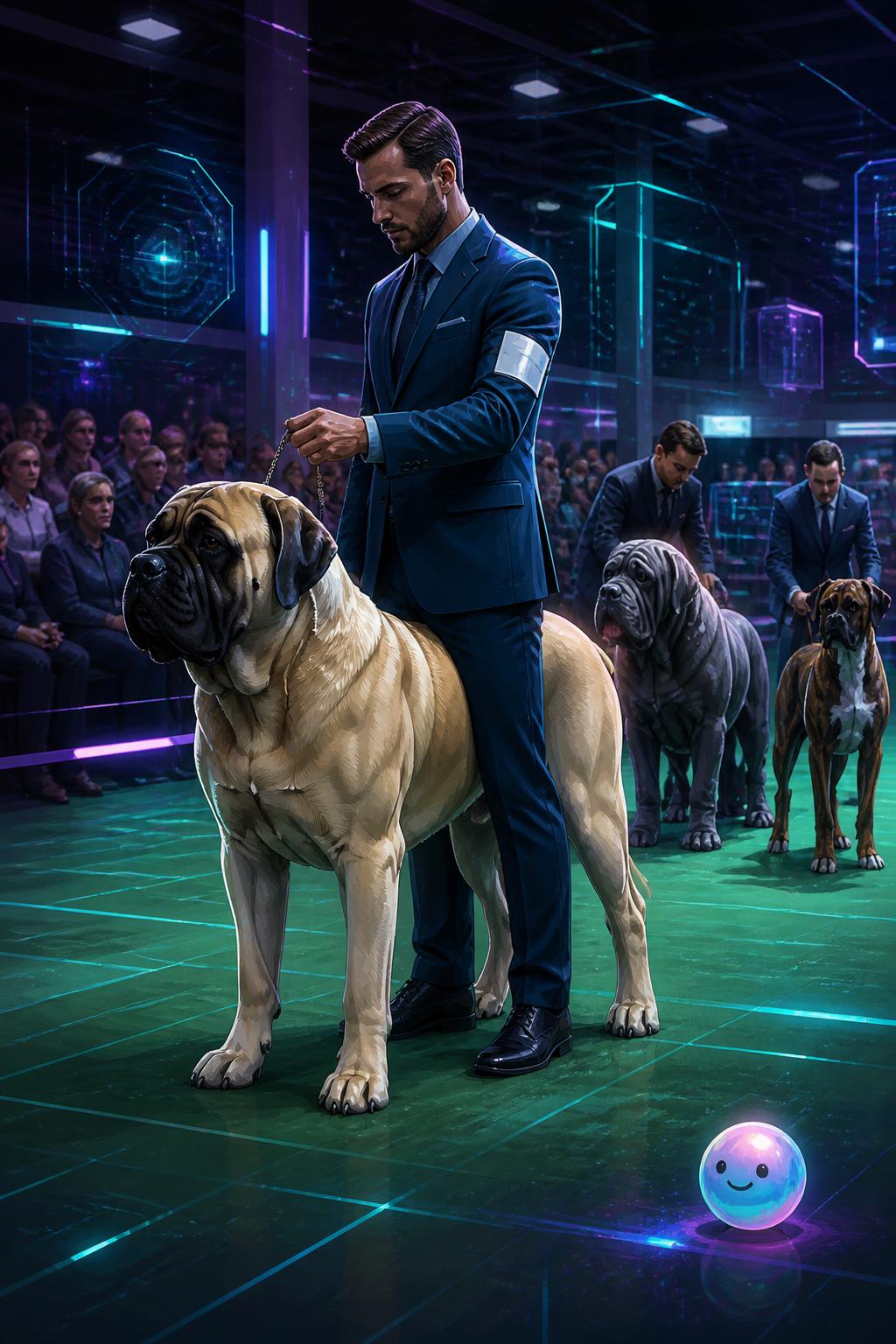 These lazy 200-pound couch potatoes actually started out as ancient war dogs.
