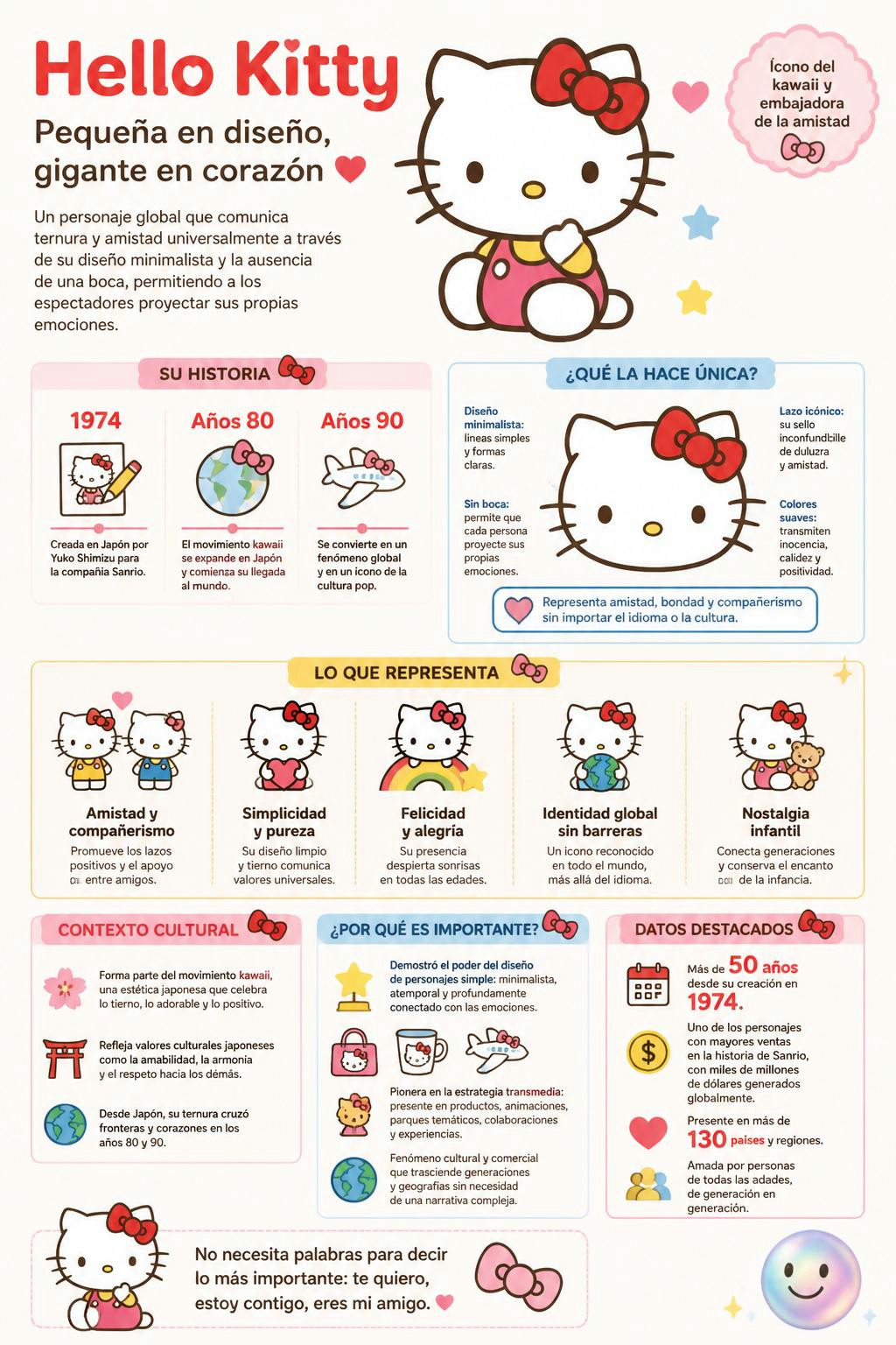 Hello Kitty es más antigua de lo que creía: ¡su primer diseño es de 1974!