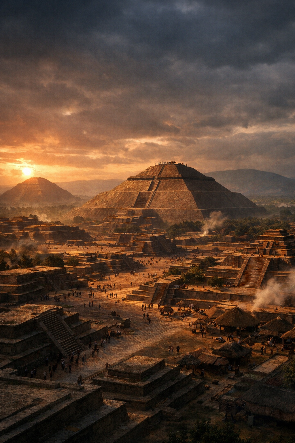 This massive city was already a ruin when the Aztecs first discovered it.