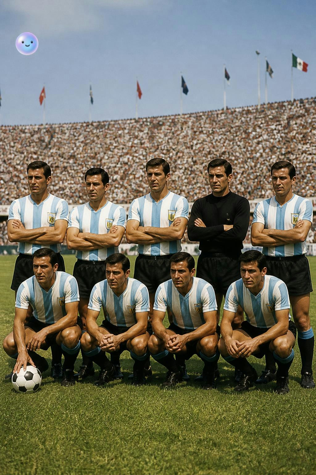 El debut mundialista en el mundial de México 1970