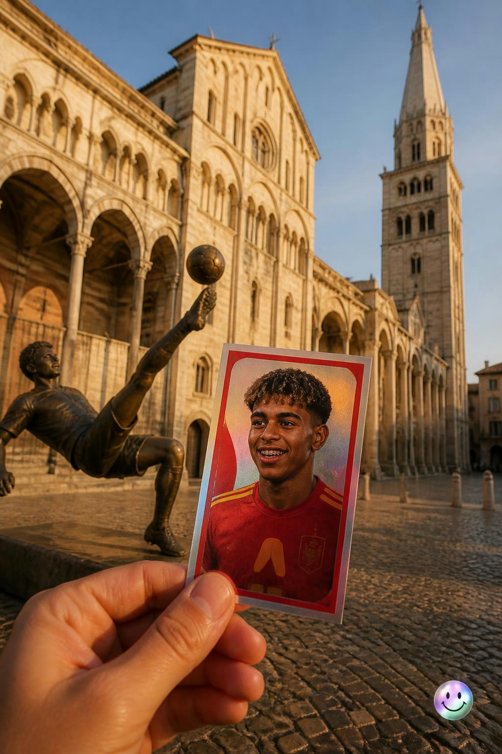 Lamine Yamal ya tiene su propio cromo de Coca-Cola para el álbum de Panini