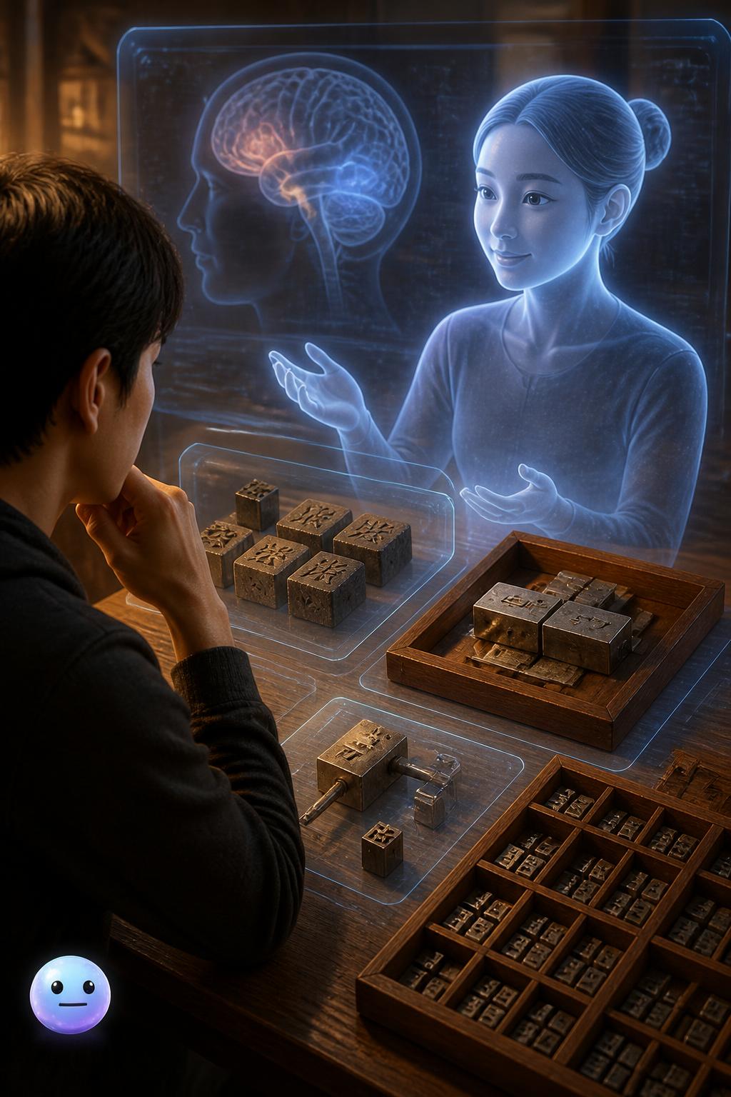 The invention of mass printing physically altered the neural pathways of the human brain.