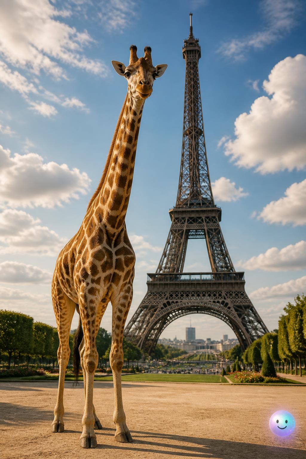 Paris actually had a massive giraffe obsession long before the tower existed.
