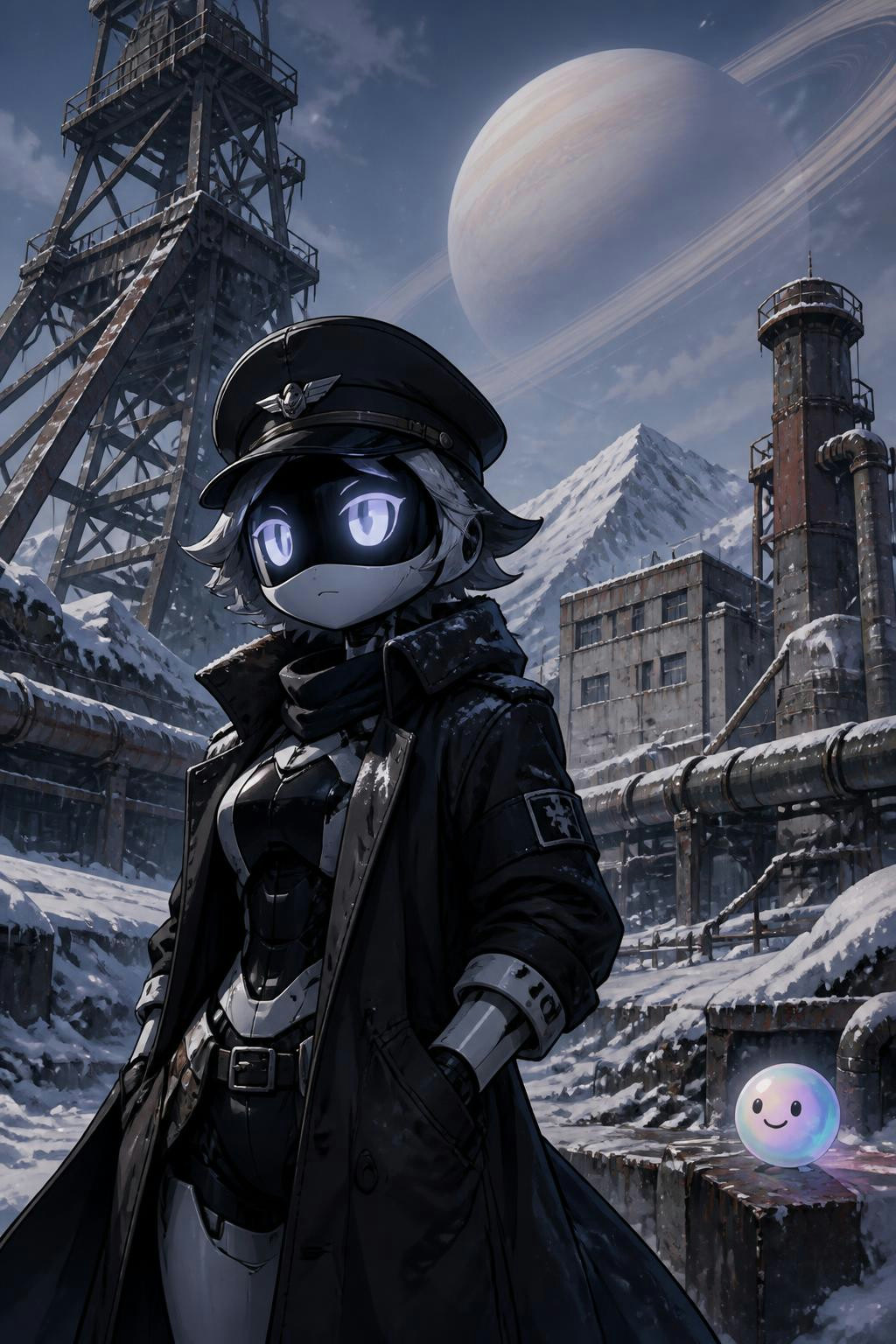 El estilo anime humaniza el diseño de los temibles robots asesinos de Murder Drones