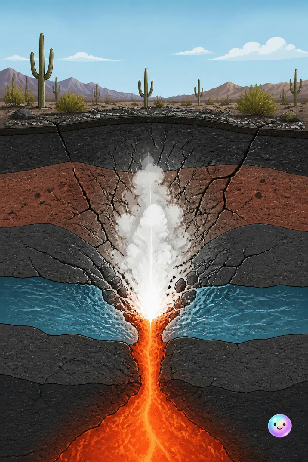 El choque entre agua subterránea y magma creó los violentos cráteres maar de El Pinacate.