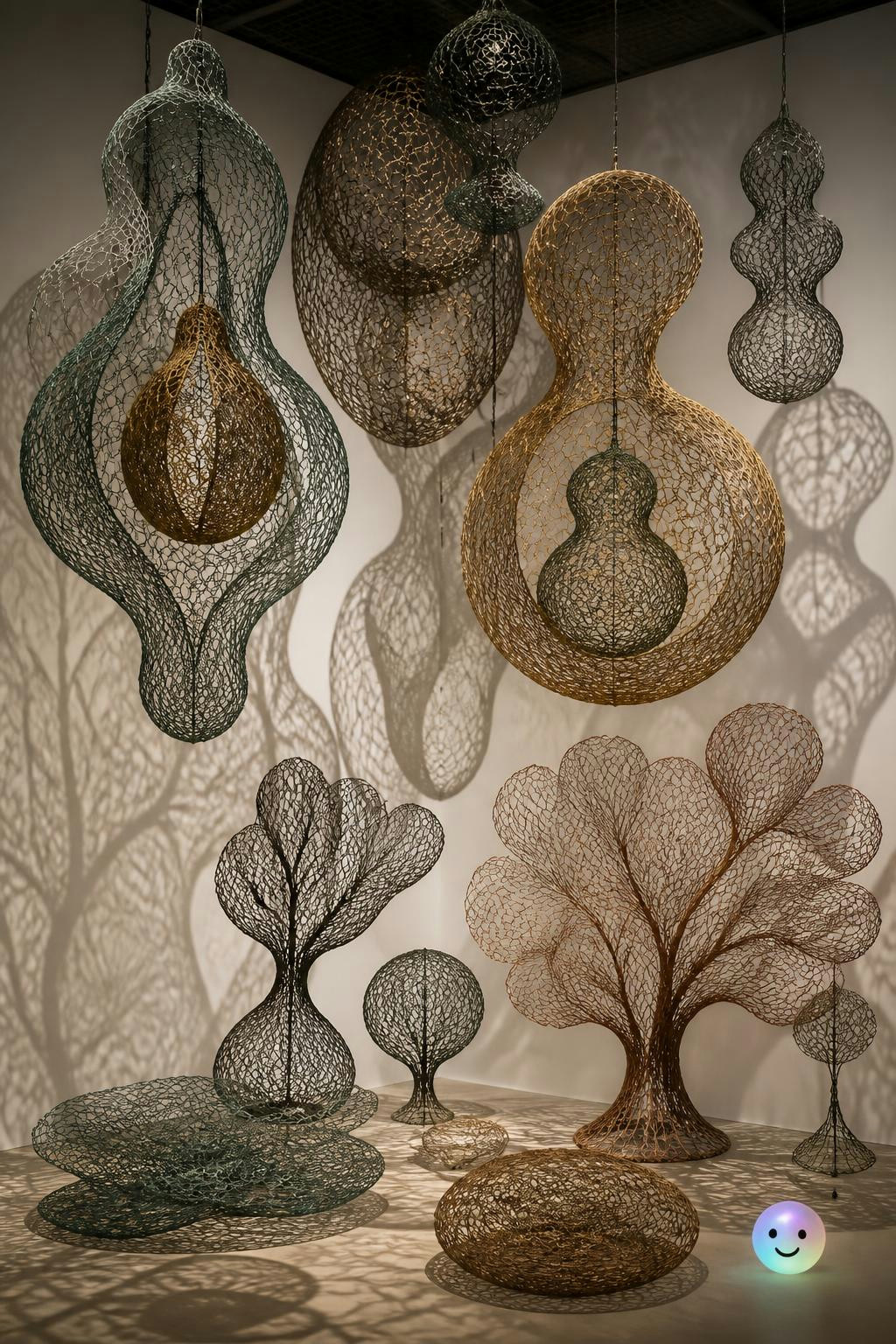It’s wild that Ruth Asawa’s wire art started as toe drawings in farm dirt.