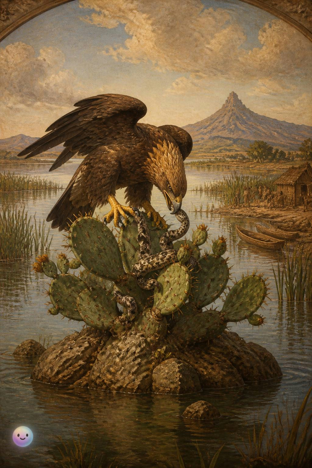 This wild animal clash is actually the reason Mexico City was built on a lake.