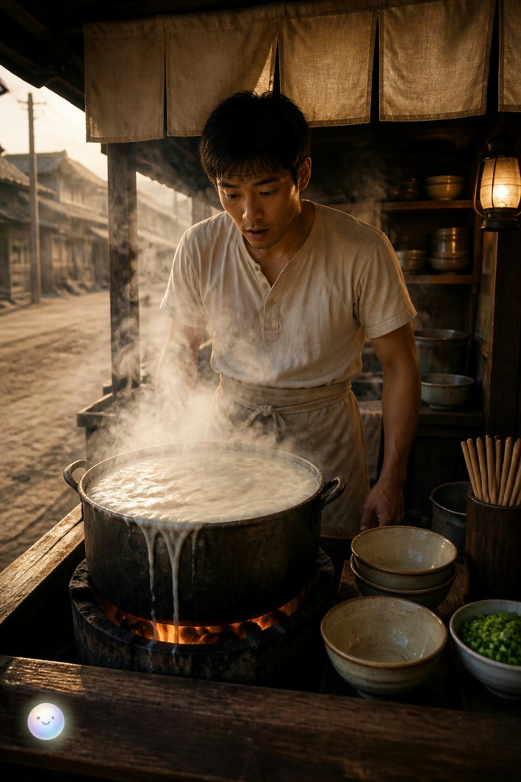 Un error de cocina en Kurume en 1947 originó la textura cremosa del ramen tonkotsu.