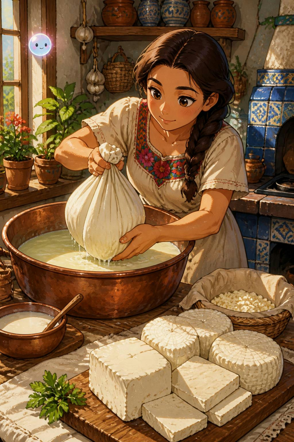 La técnica para lograr la textura del Queso Panela