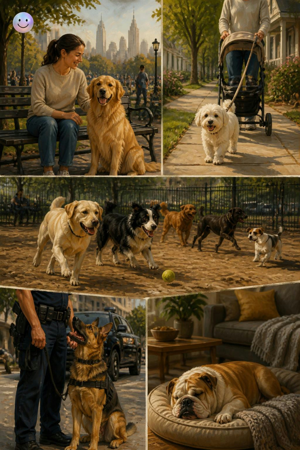 Dogs can actually smell time passing as our scent fades throughout the day.