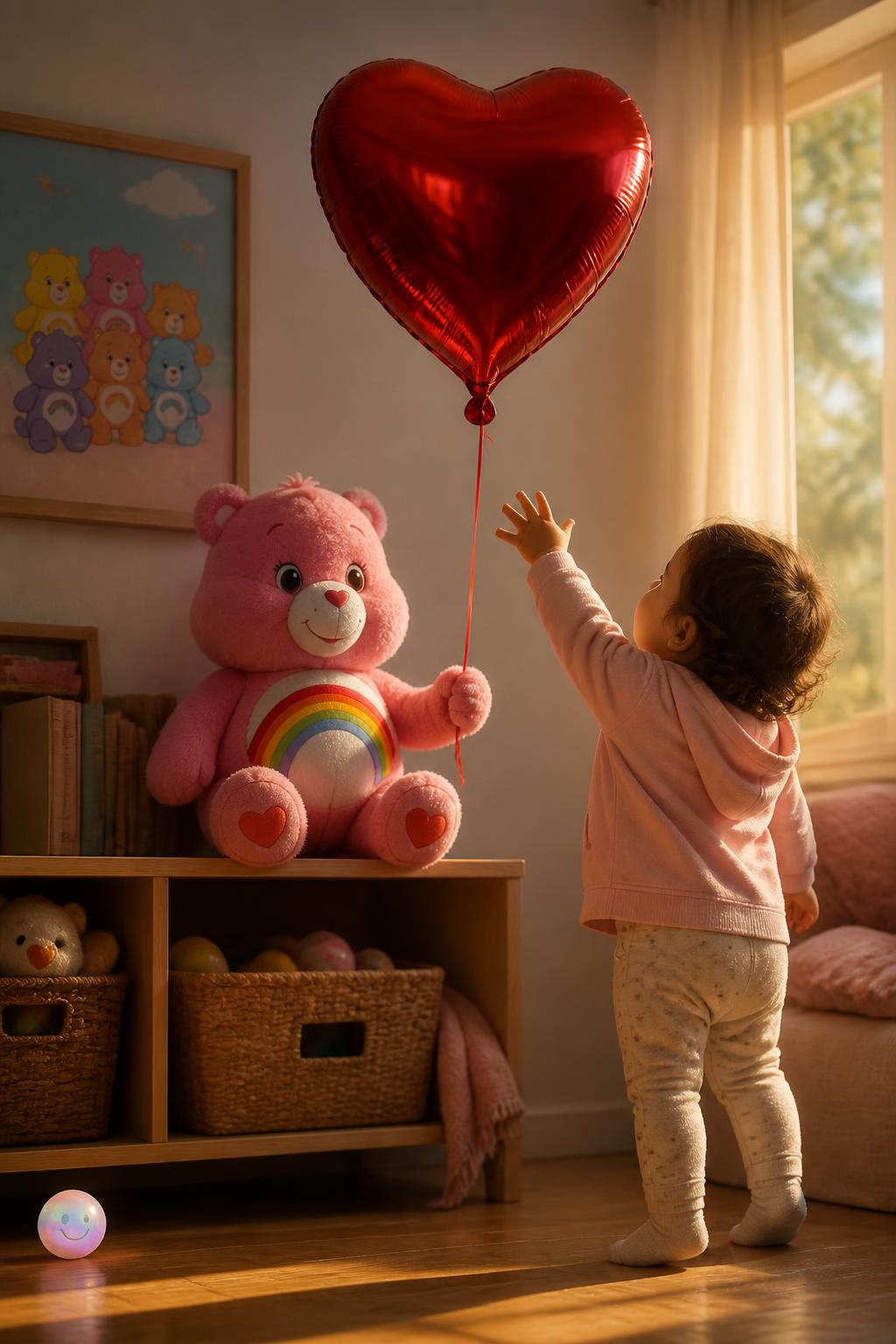 Care Bears started on greeting cards to help kids talk about big feelings.