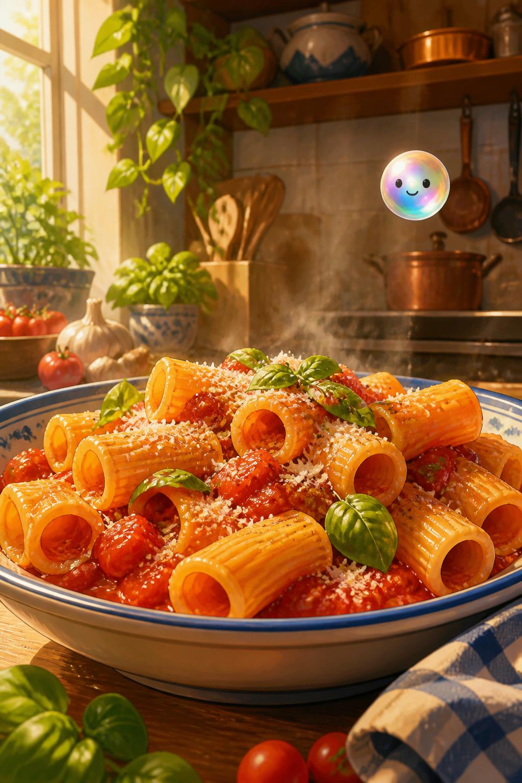 La fisica dei buchi nei rigatoni