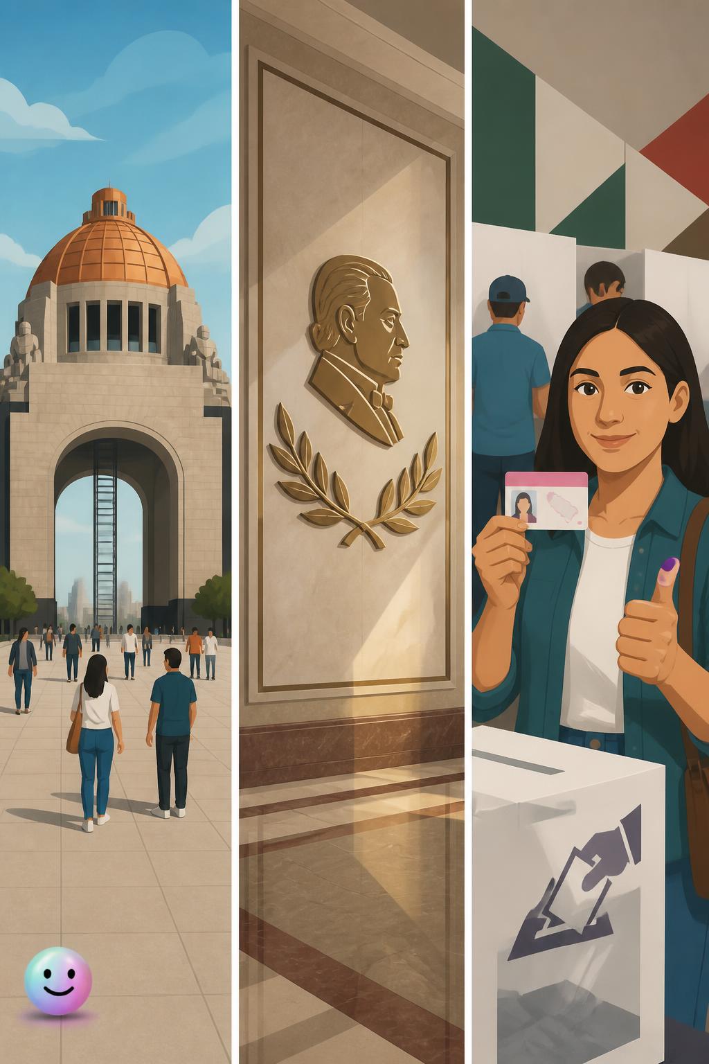Benito Juarez's famous quote on democracy marks the historic origin of Mexico's free vote.