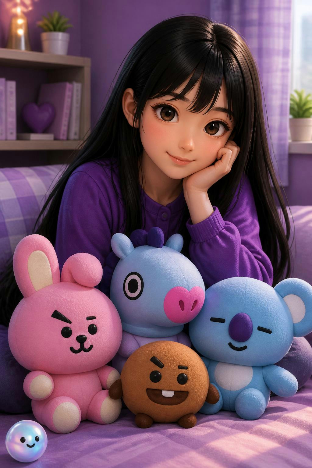 Just learned each BT21 character represents a BTS member's personality!