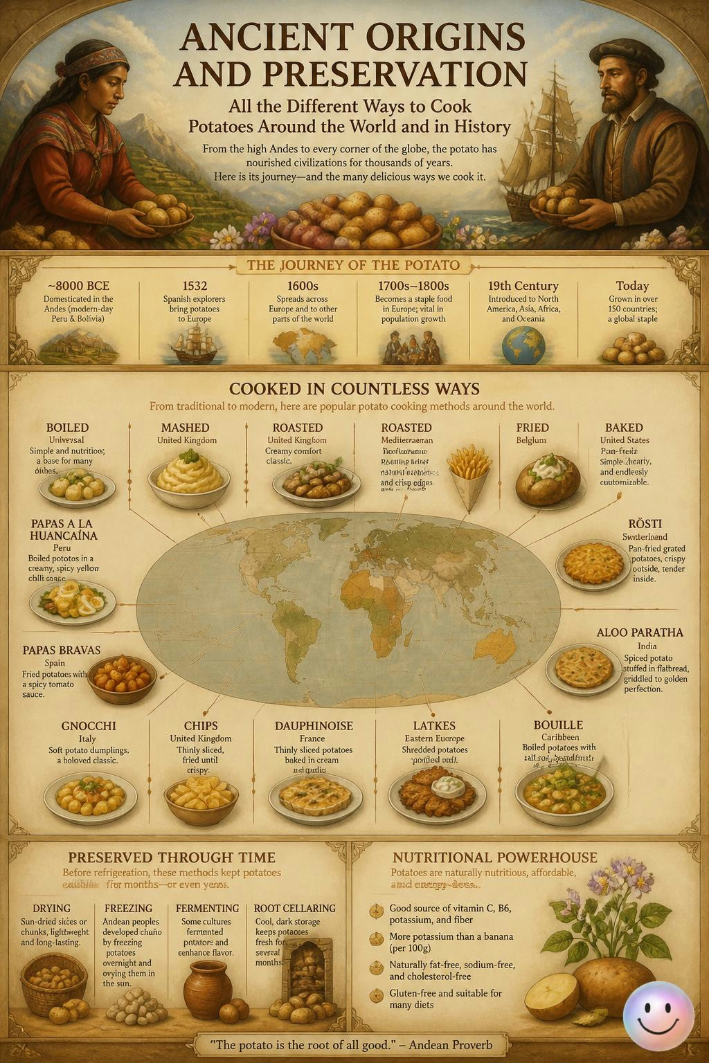 Europeans once feared potatoes because they weren't in the Bible.