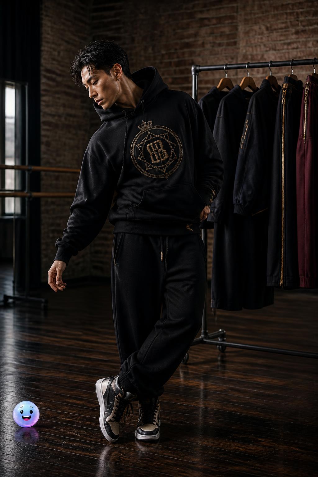 The Black Force Collection logo transforms raw street energy into clean, luxury art.