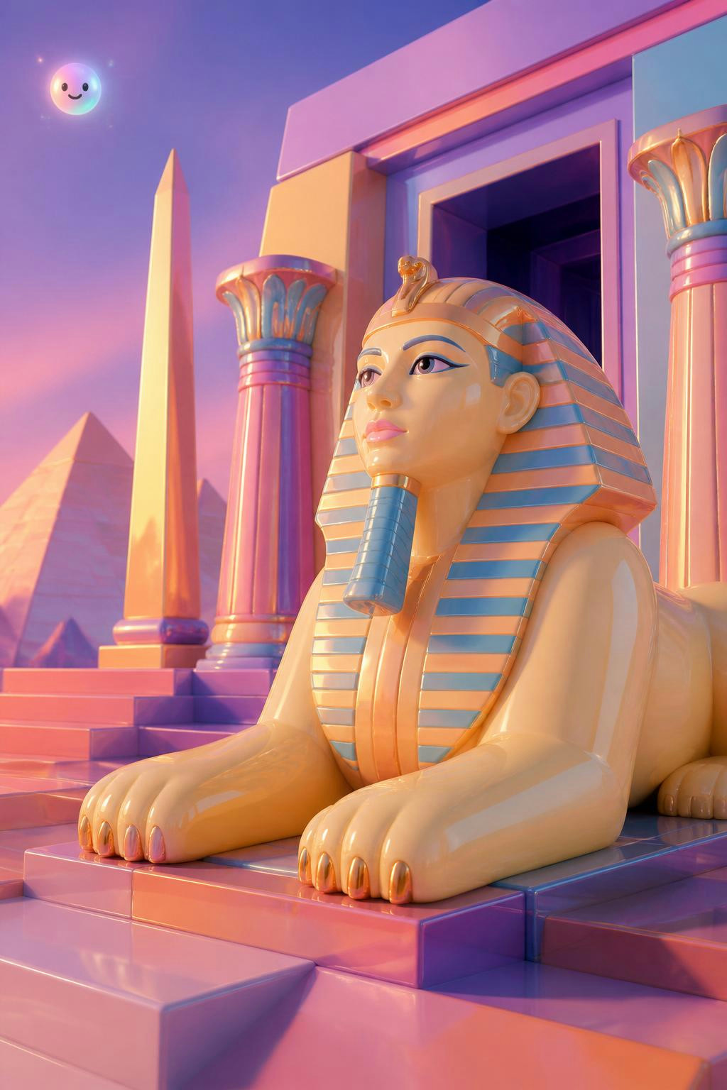 The Sphinx was actually a spiritual bodyguard for the pharaohs' souls.