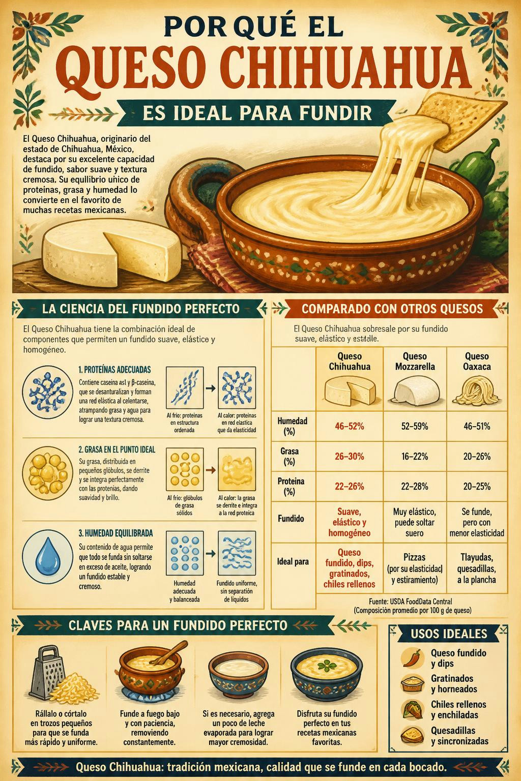 Su balance de acidez y humedad es el secreto para que se funda tan perfecto.