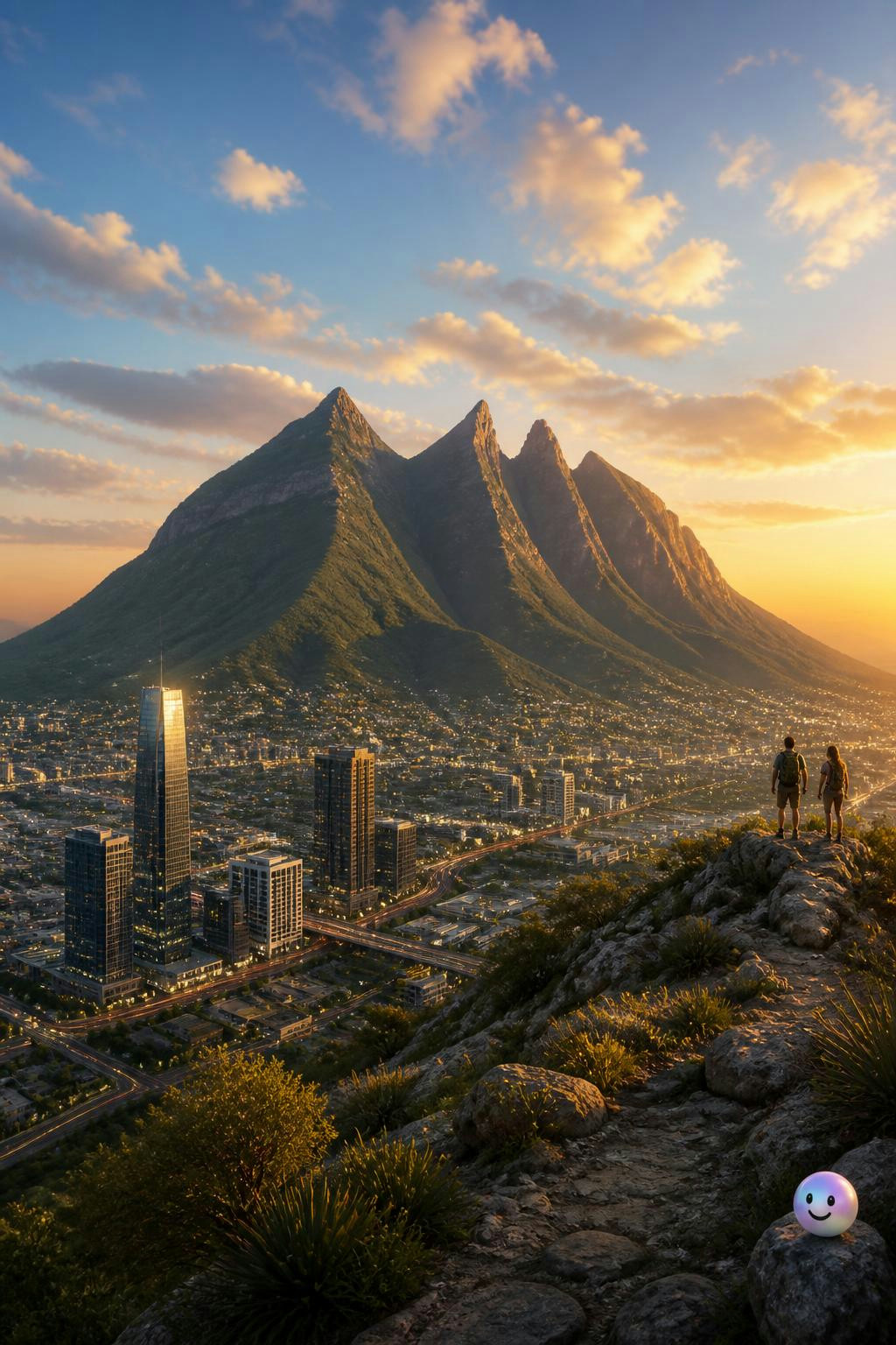 That giant saddle-shaped mountain in Mexico is actually four distinct peaks.