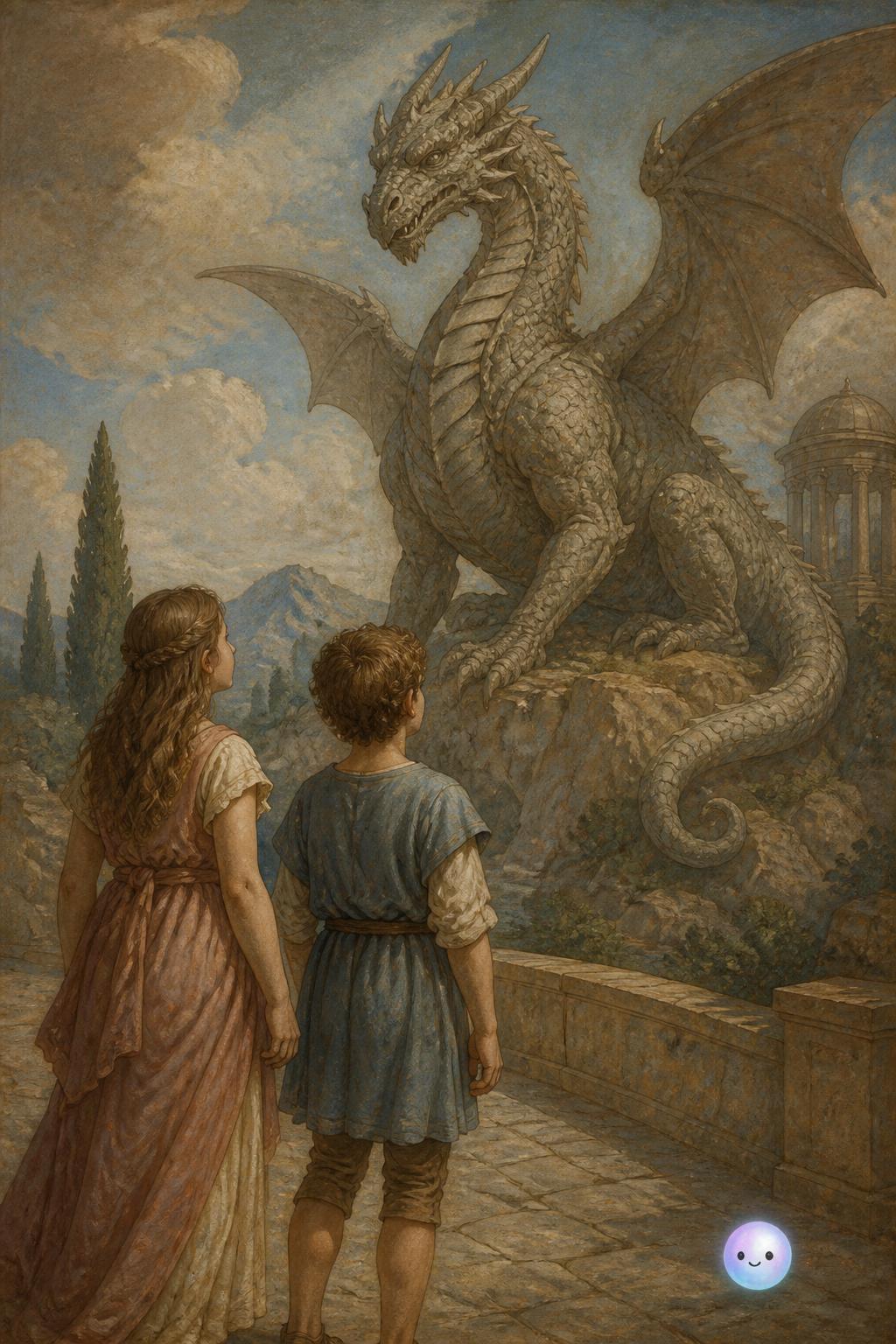 Resulta que los dragones de leyenda solo protegían a quienes no les temían.