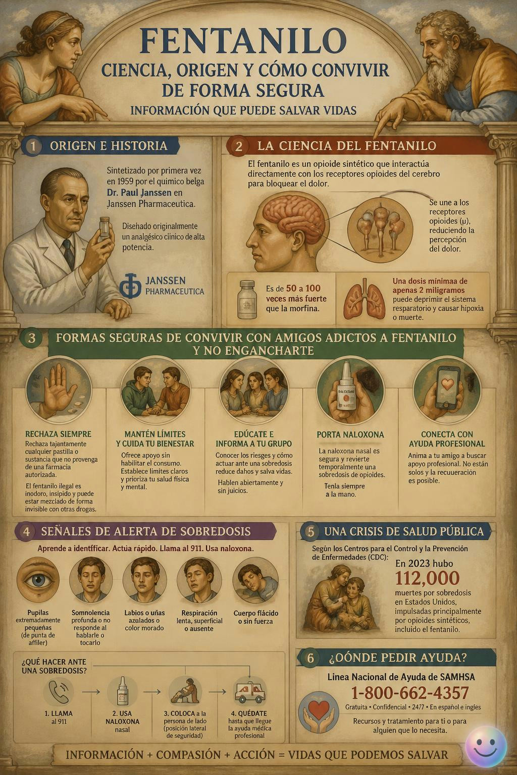 Me sorprendió ver que puedes apoyar a tu amigo sin ponerte en riesgo tú.