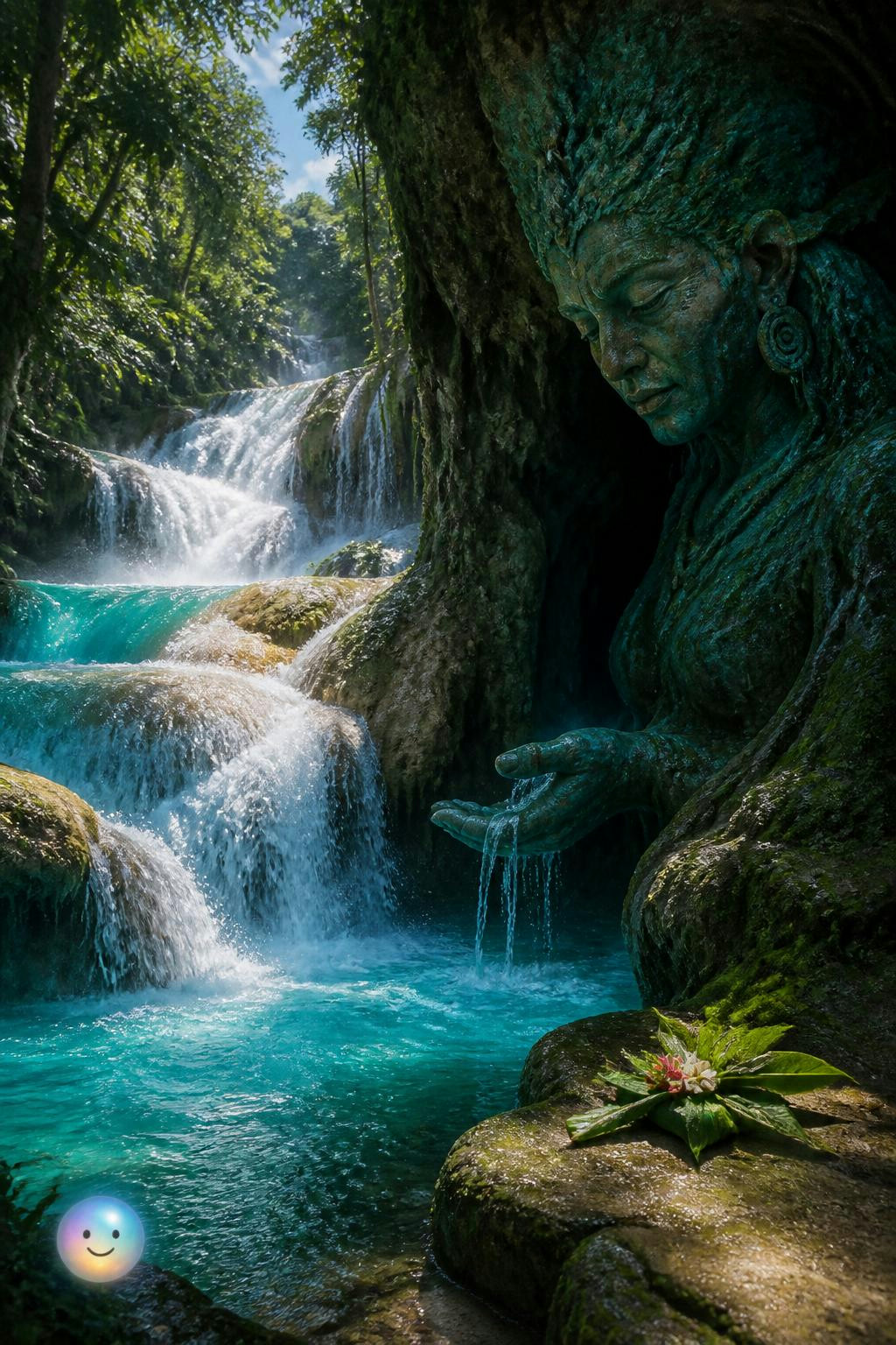 Detrás del rugido de este río turquesa habita el Añjel, su guardián ancestral.