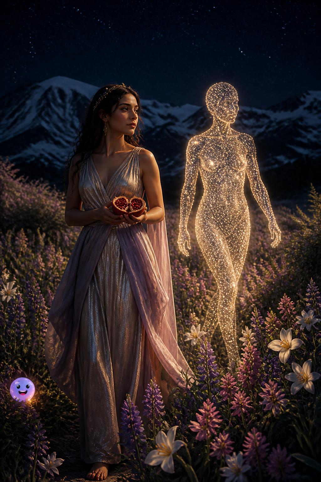 Nature actually responds to our personal energy fields even in the dark.