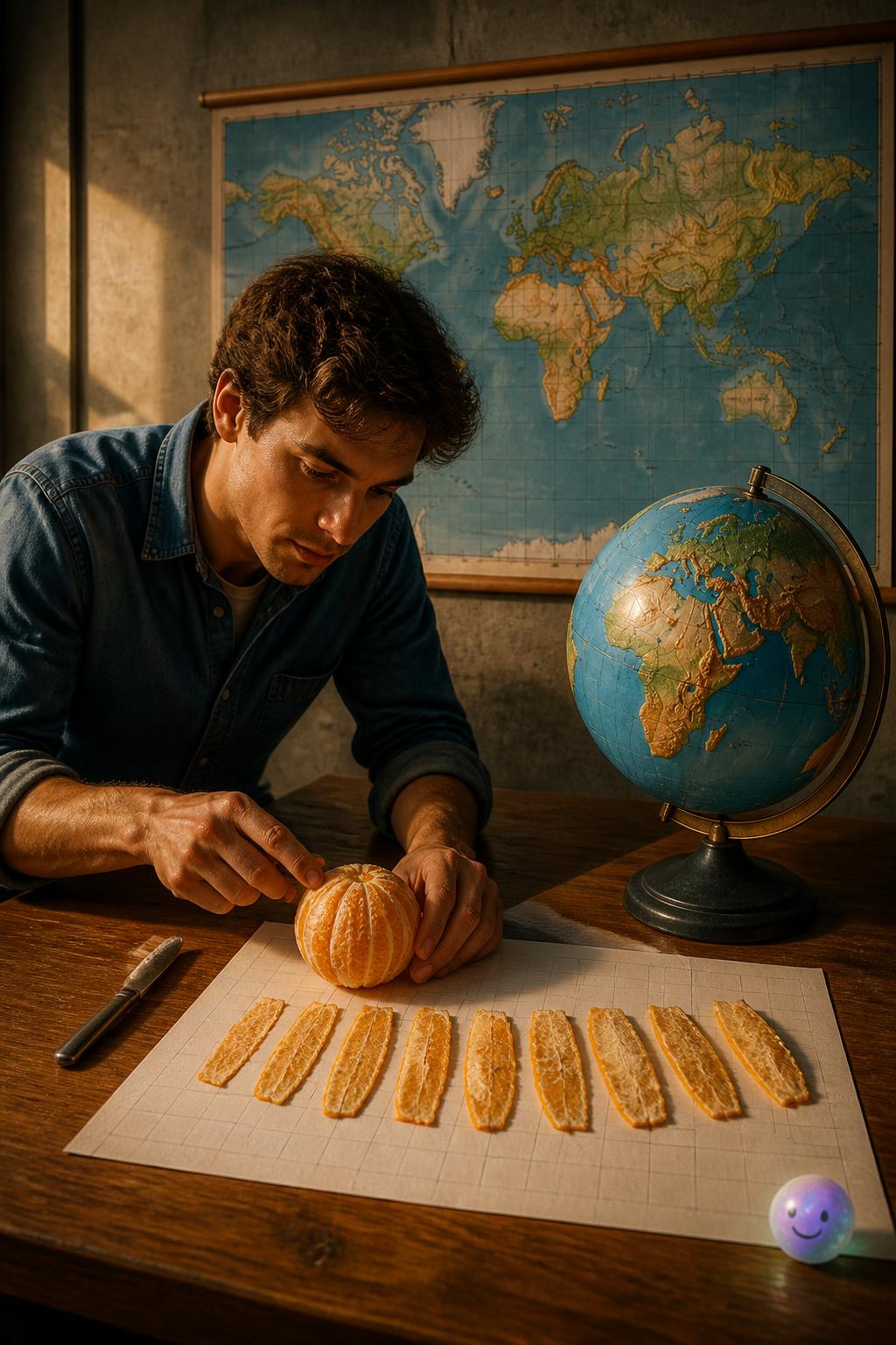 Por qué los mapas mienten: la imposible tarea de aplanar la Tierra