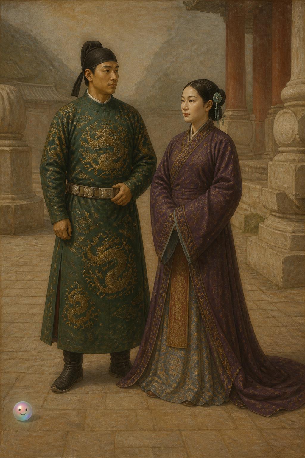 Así vestían en Zhongdu: una fusión única de abrigos nómadas y seda imperial.