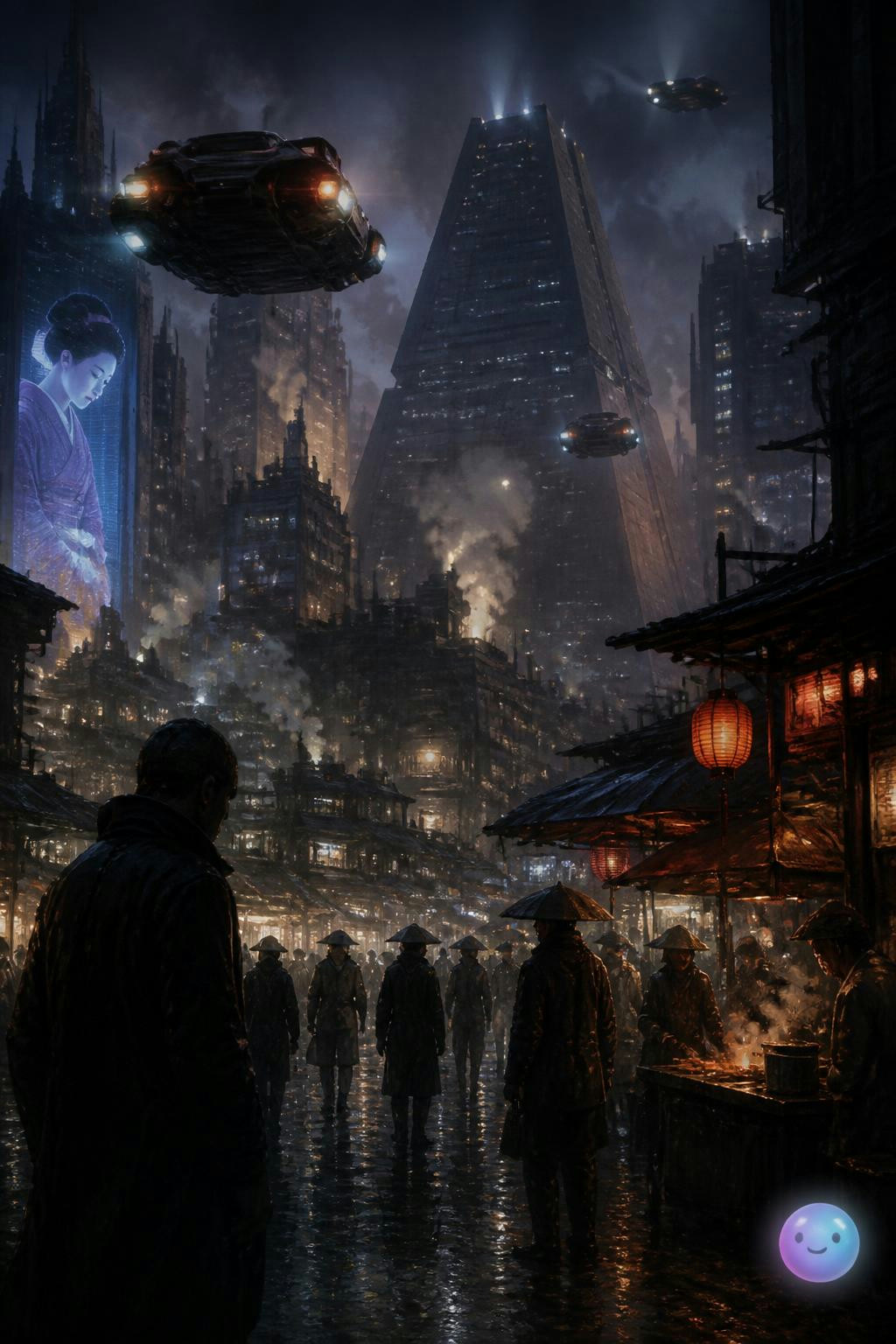 This project explores the incredible sci-fi world of Blade Runner, focusing on how artists designed its iconic, glowing 