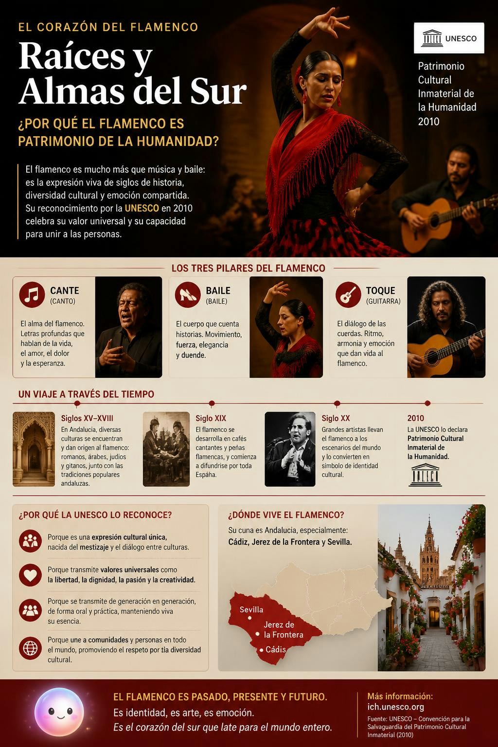 El flamenco es el eco de pueblos distintos que aprendieron a sufrir cantando.