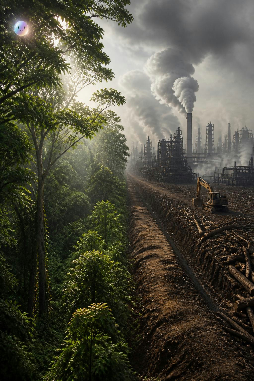 The two sides of the carbon market