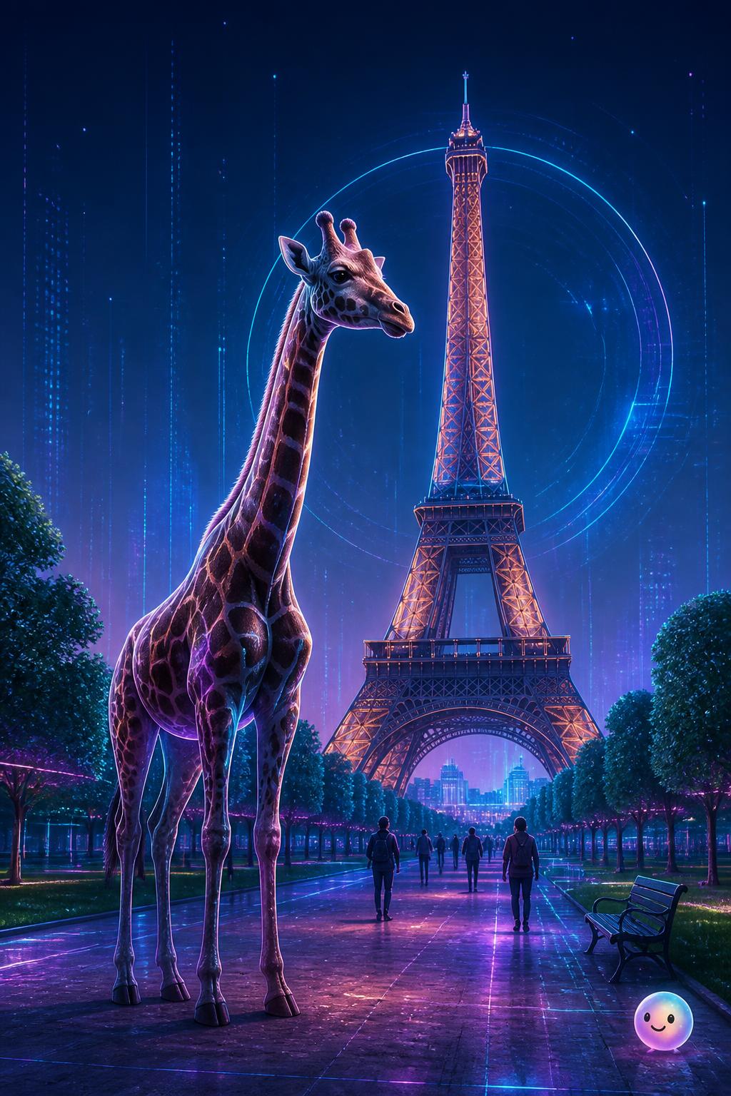 Paris went wild for its first giraffe decades before the tower was built.