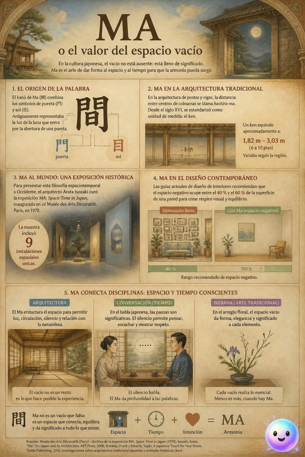 El concepto japonés Ma demuestra que el espacio vacío tiene un valor activo.