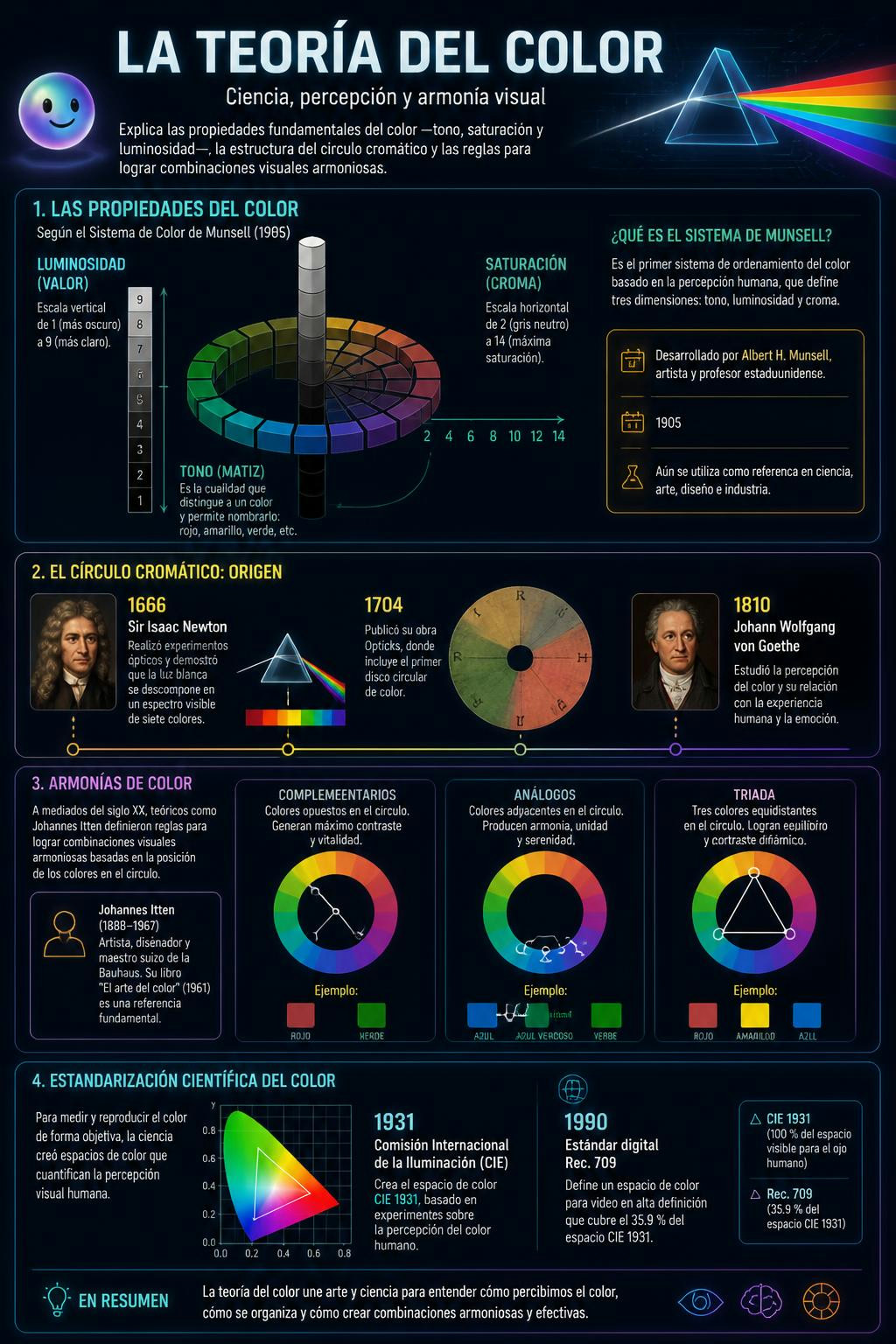 Resulta que combinar colores no es cuestión de gusto, sino de pura matemática.