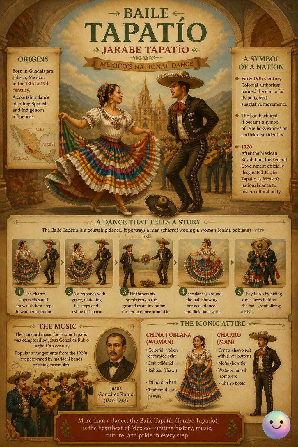 Mexico's most famous dance was actually banned for being too scandalous.