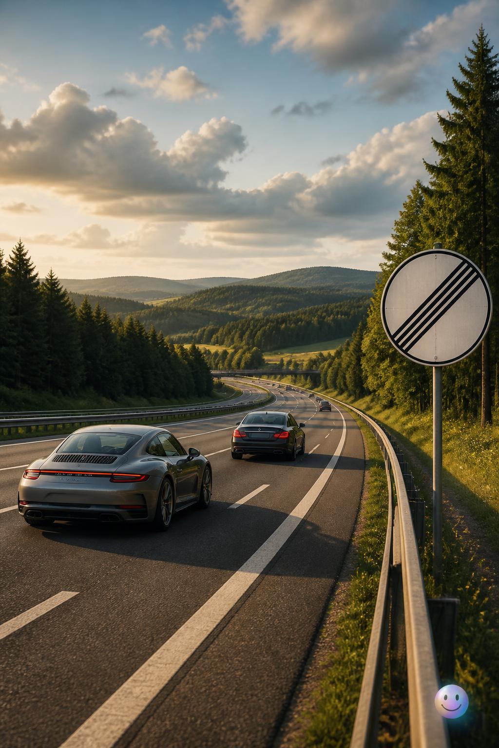Warum es auf deutschen Autobahnen Abschnitte ohne Tempolimit gibt