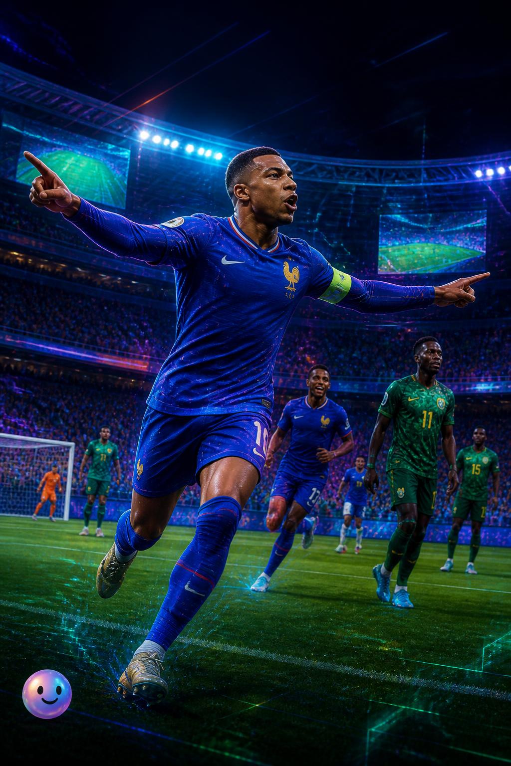 Mbappé brilla con doblete en el Francia vs Senegal 2026