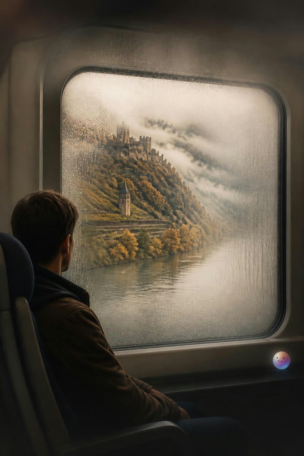 Fading the edges of a photo actually mimics how our eyes naturally focus.
