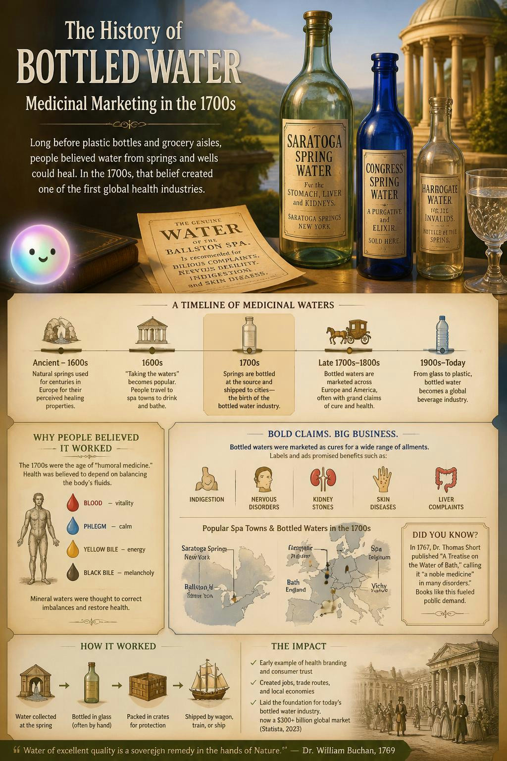 Medicinal Marketing of the 1700s