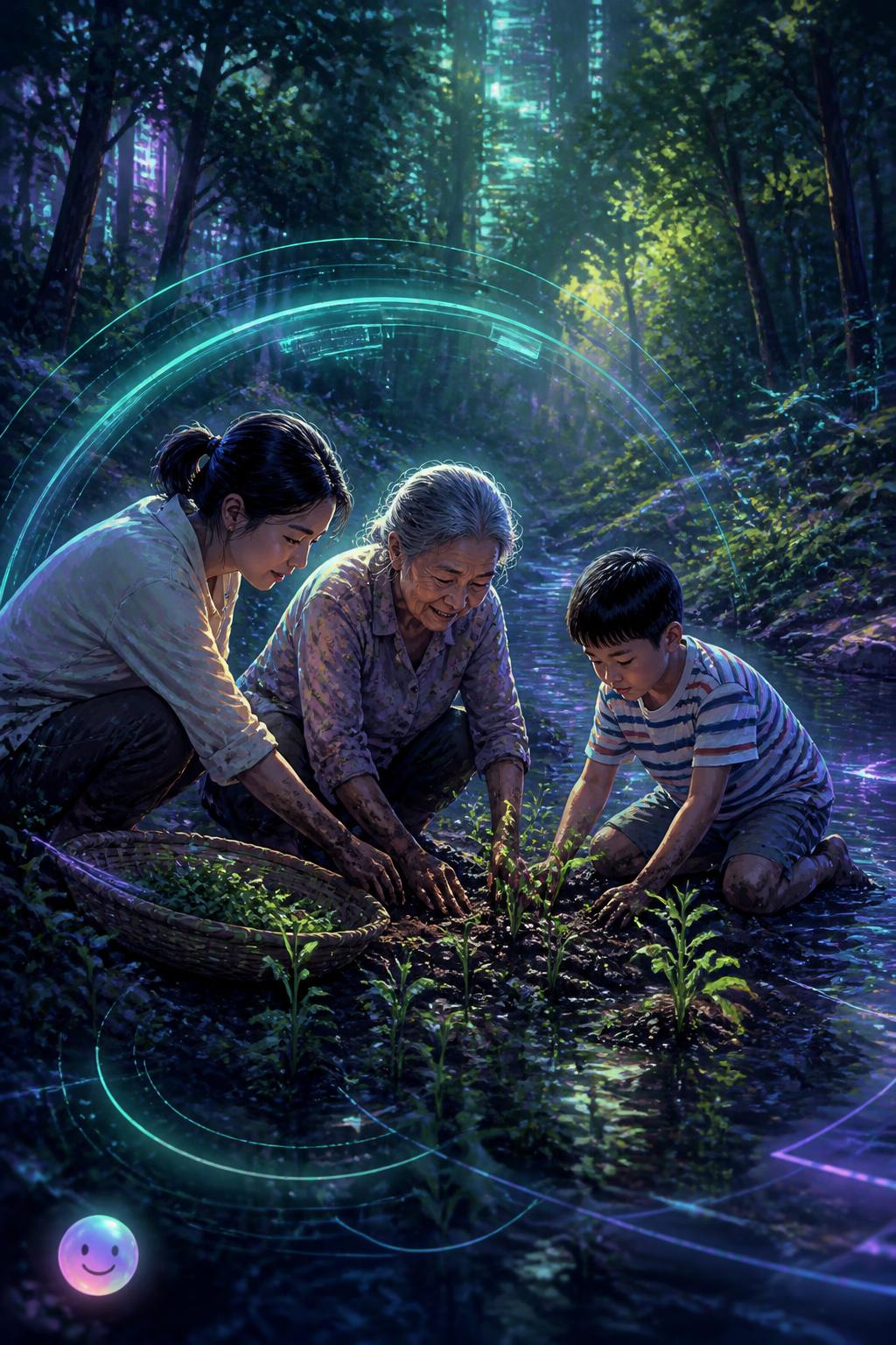 Minari thrives with zero help, mirroring how resilient families put down roots.