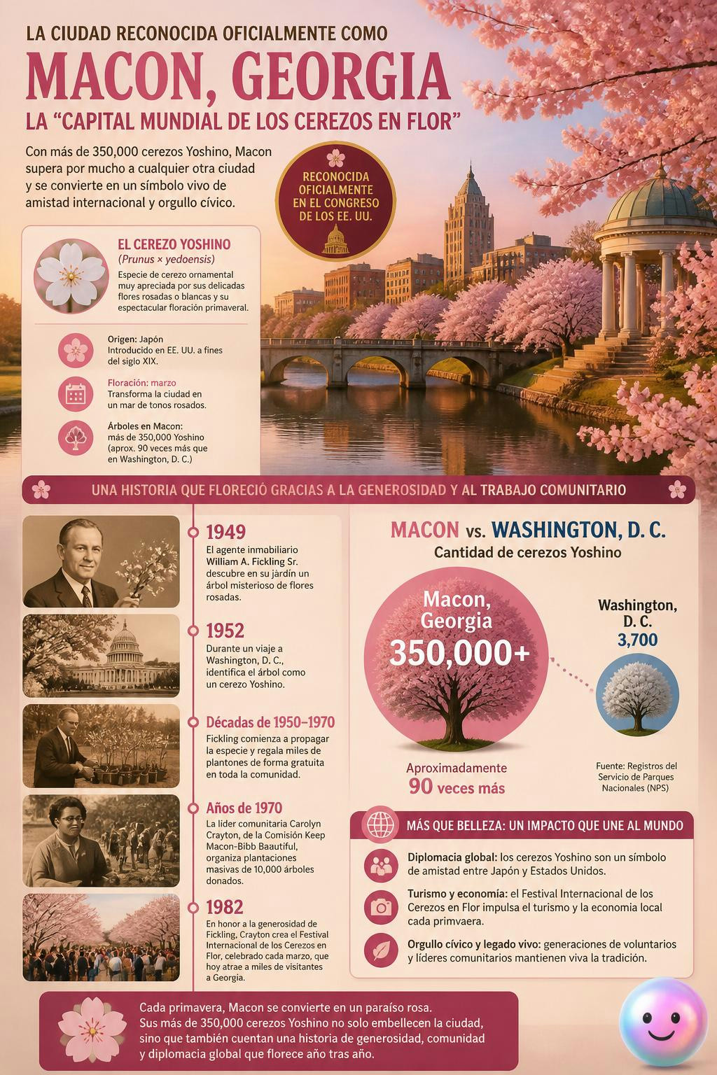 Turns out the world's cherry blossom capital is in Georgia, not Japan!