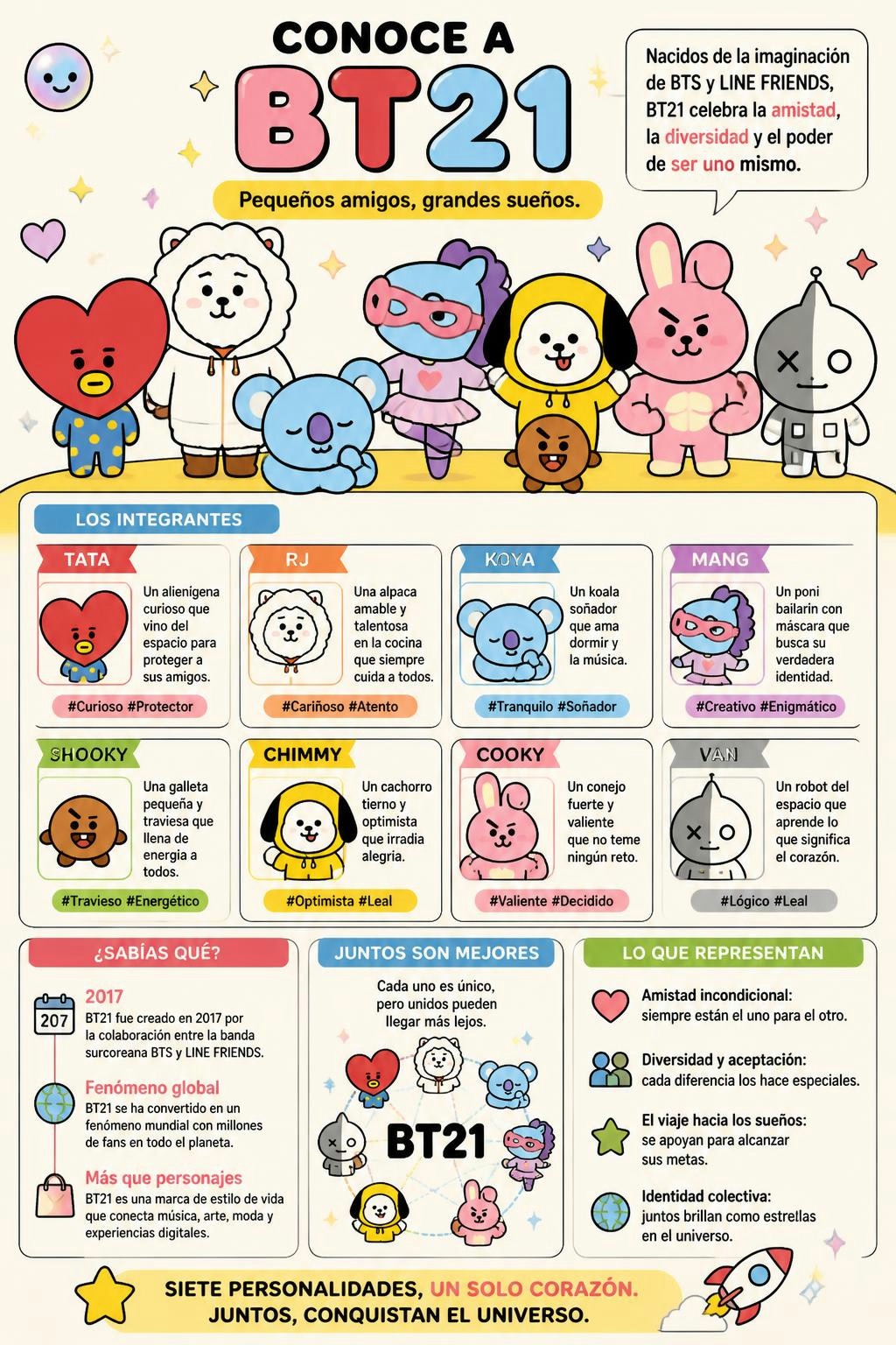 El robot espacial gigante Van representa oficialmente a ARMY como el guardián de BT21